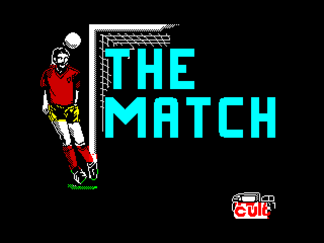 The Match title screen for ZX Spectrum